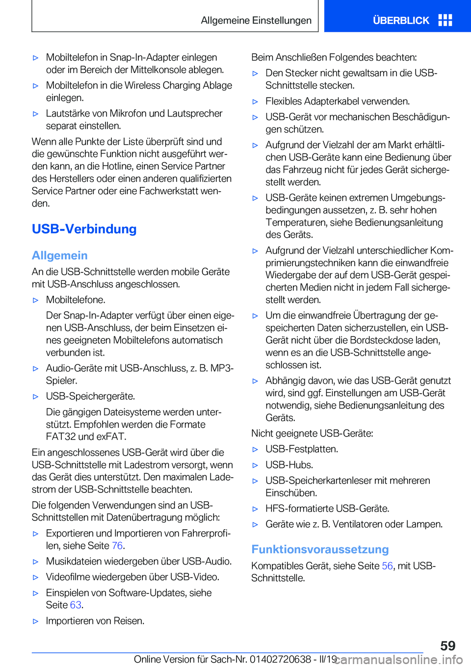 BMW M2 2020  Betriebsanleitungen (in German) 'x�M�o�b�i�l�t�e�l�e�f�o�n��i�n��S�n�a�p�-�I�n�-�A�d�a�p�t�e�r��e�i�n�l�e�g�e�n�o�d�e�r��i�m��B�e�r�e�i�c�h��d�e�r��M�i�t�t�e�l�k�o�n�s�o�l�e��a�b�l�e�g�e�n�.'x�M�o�b�i�l�t�e�l�e�f�o�n