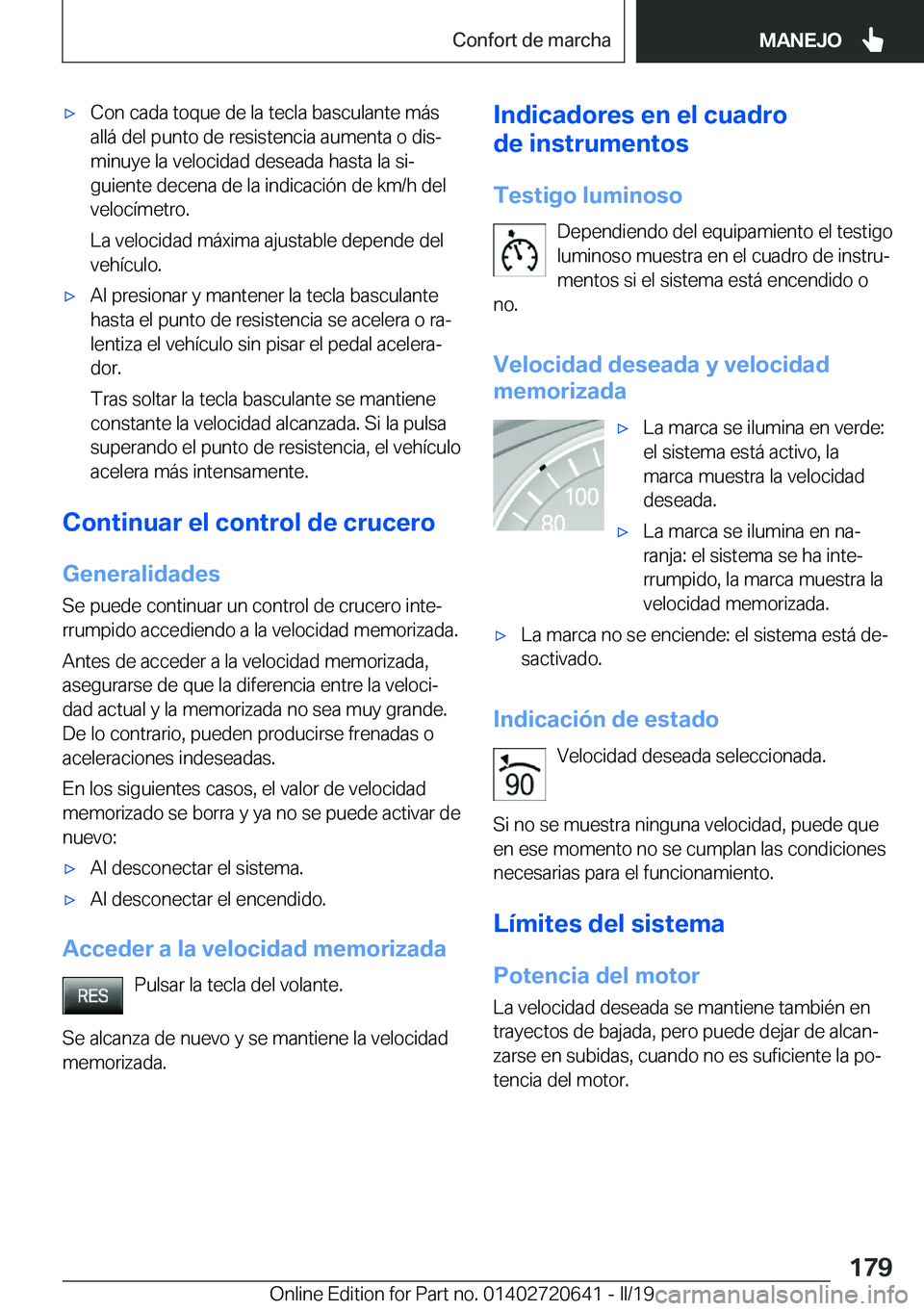 BMW M2 2020  Manuales de Empleo (in Spanish) x�C�o�n��c�a�d�a��t�o�q�u�e��d�e��l�a��t�e�c�l�a��b�a�s�c�u�l�a�n�t�e��m�