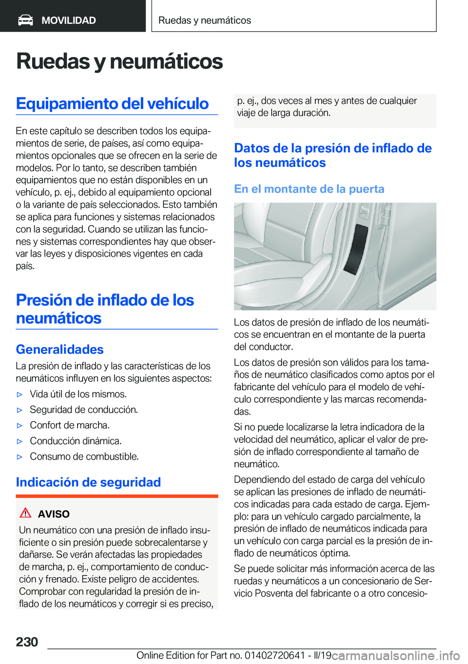 BMW M2 2020  Manuales de Empleo (in Spanish) �R�u�e�d�a�s��y��n�e�u�m�