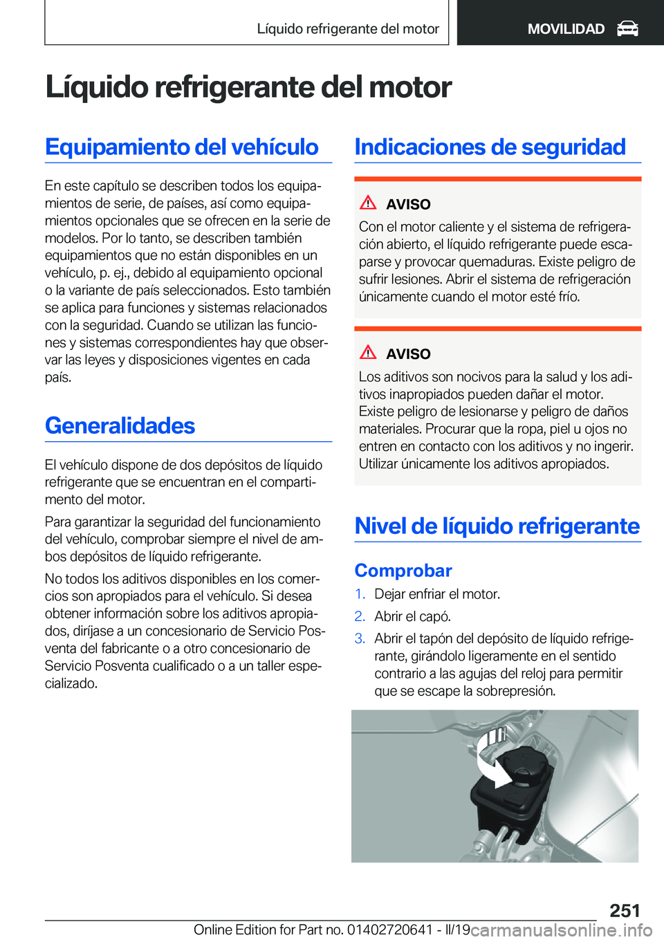 BMW M2 2020  Manuales de Empleo (in Spanish) �L�
