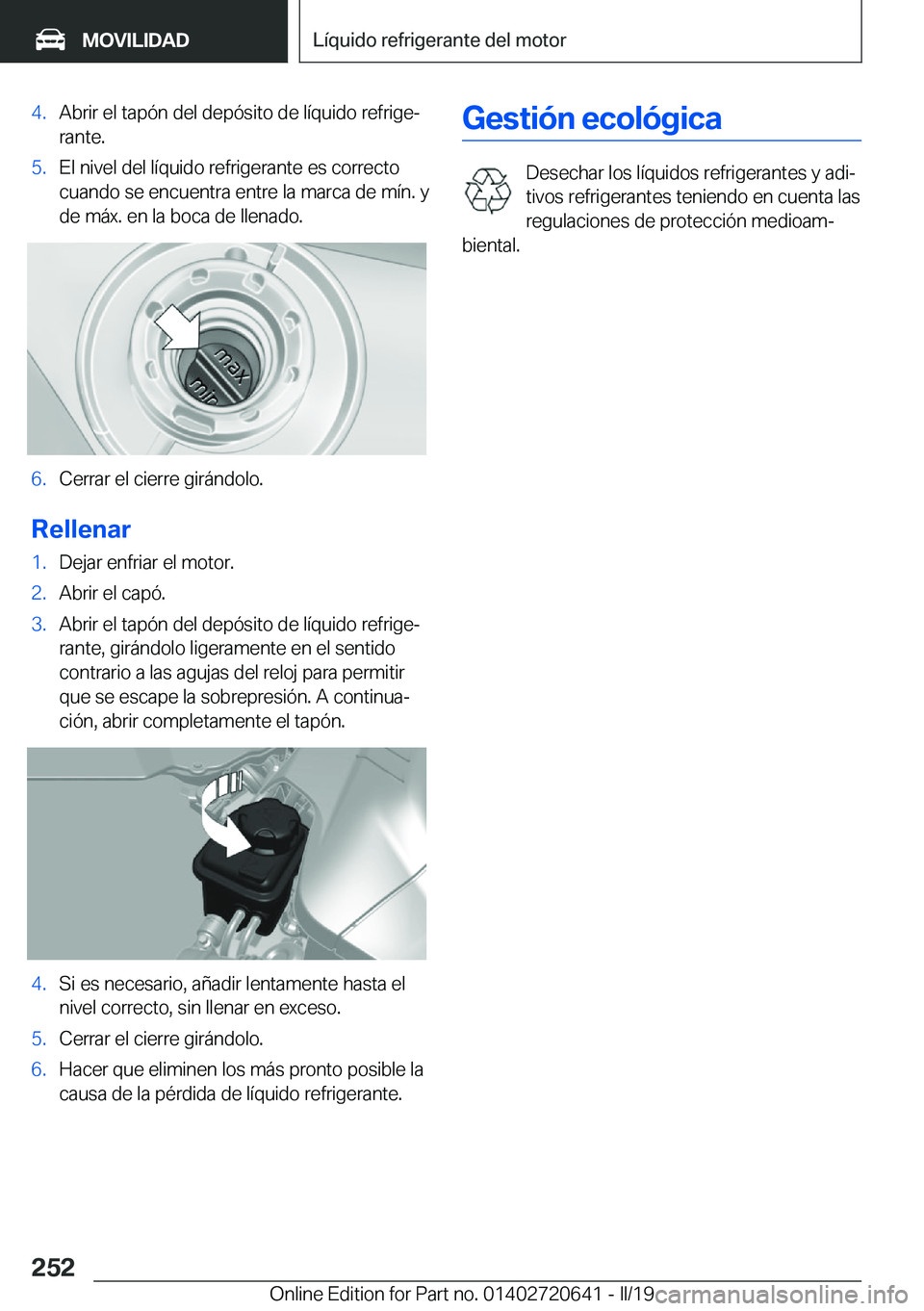 BMW M2 2020  Manuales de Empleo (in Spanish) �4�.�A�b�r�i�r��e�l��t�a�p�