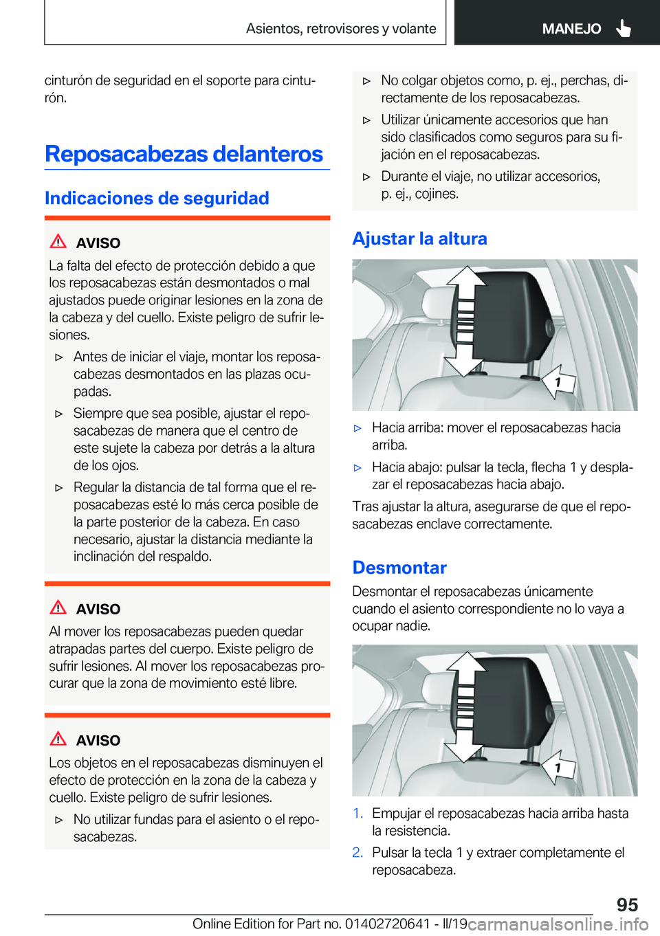 BMW M2 2020  Manuales de Empleo (in Spanish) �c�i�n�t�u�r�
