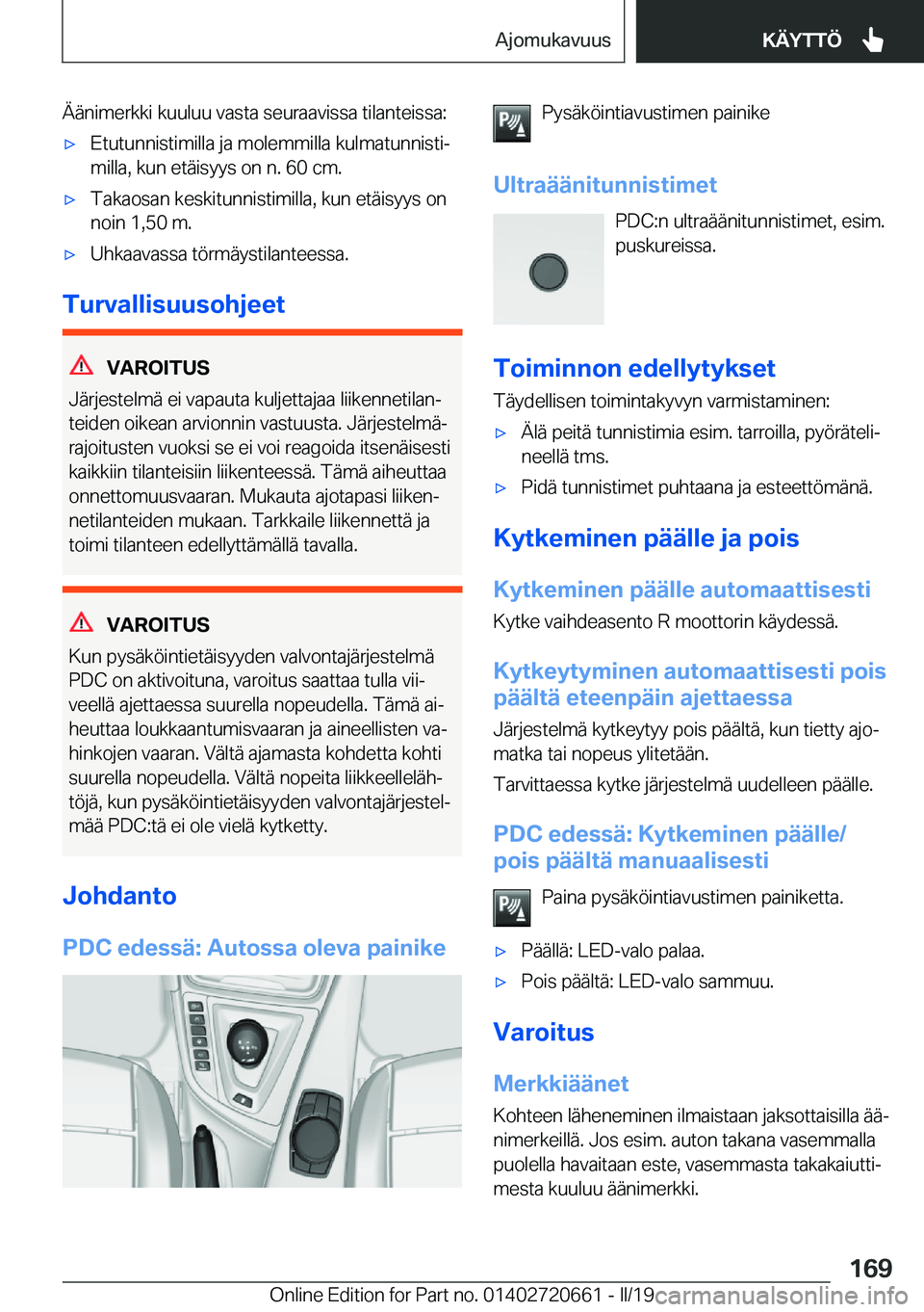 BMW M2 2020  Omistajan Käsikirja (in Finnish) �
