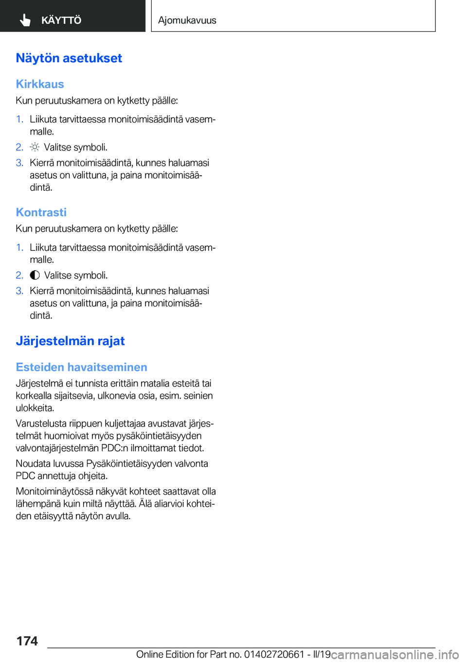 BMW M2 2020  Omistajan Käsikirja (in Finnish) �N�