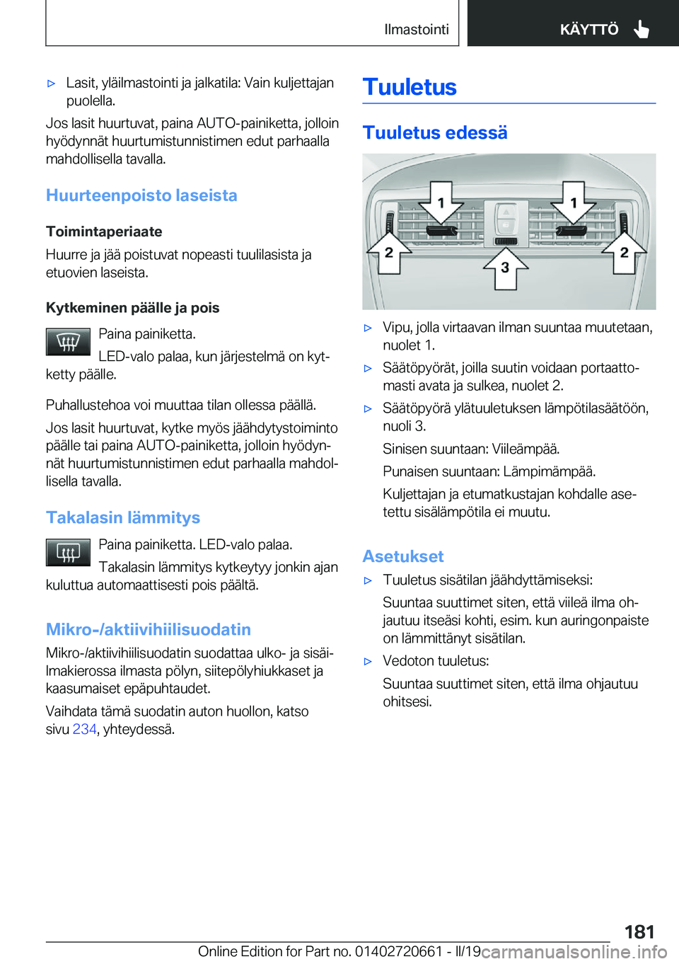 BMW M2 2020  Omistajan Käsikirja (in Finnish) 'x�L�a�s�i�t�,��y�l�
