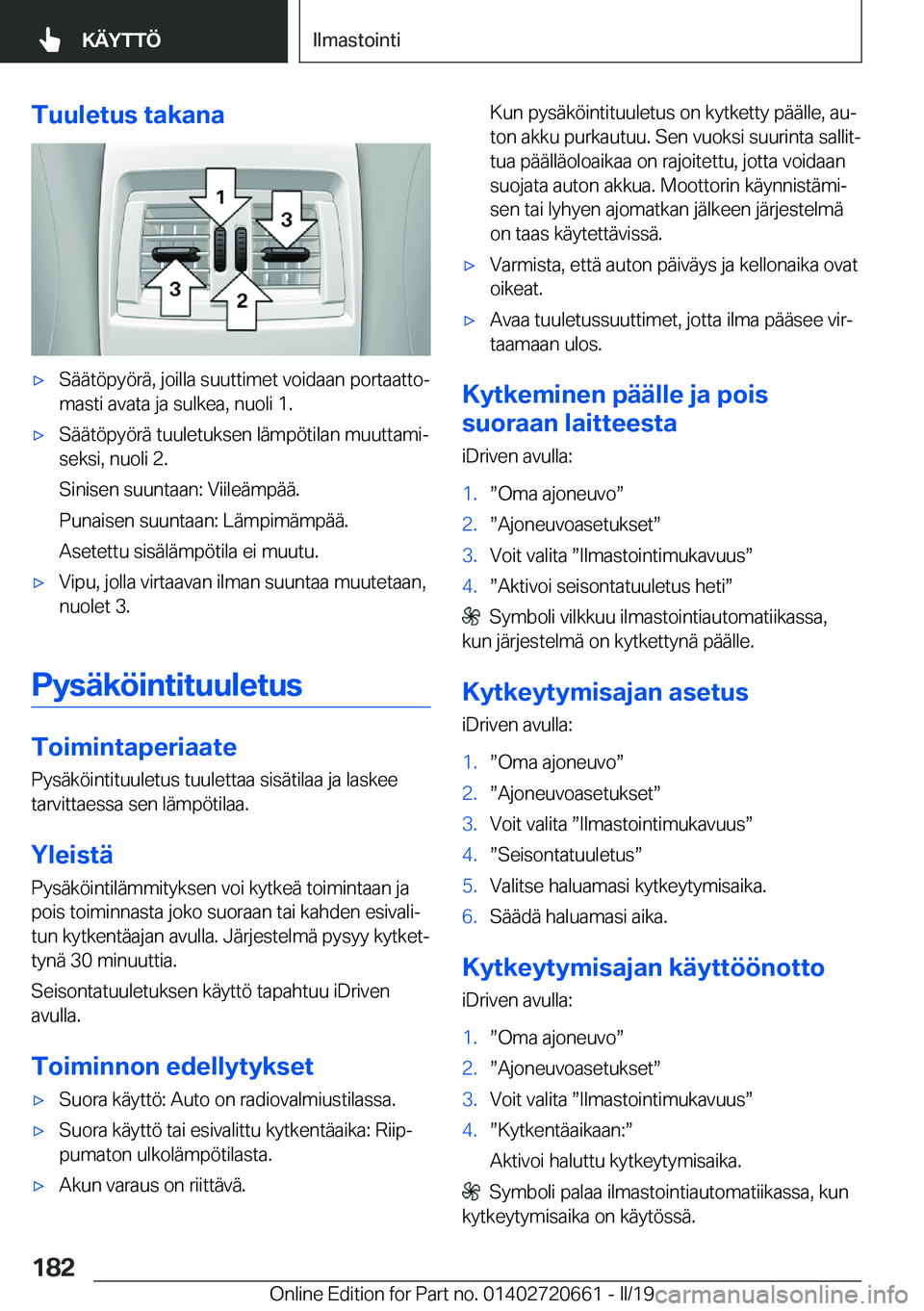BMW M2 2020  Omistajan Käsikirja (in Finnish) �T�u�u�l�e�t�u�s��t�a�k�a�n�a'x�S�