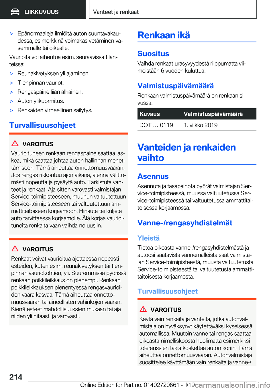 BMW M2 2020  Omistajan Käsikirja (in Finnish) 'x�E�p�