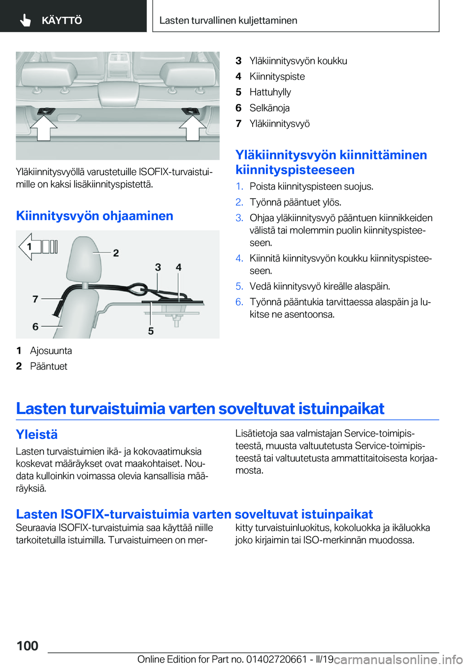 BMW M2 2020  Omistajan Käsikirja (in Finnish) �Y�l�