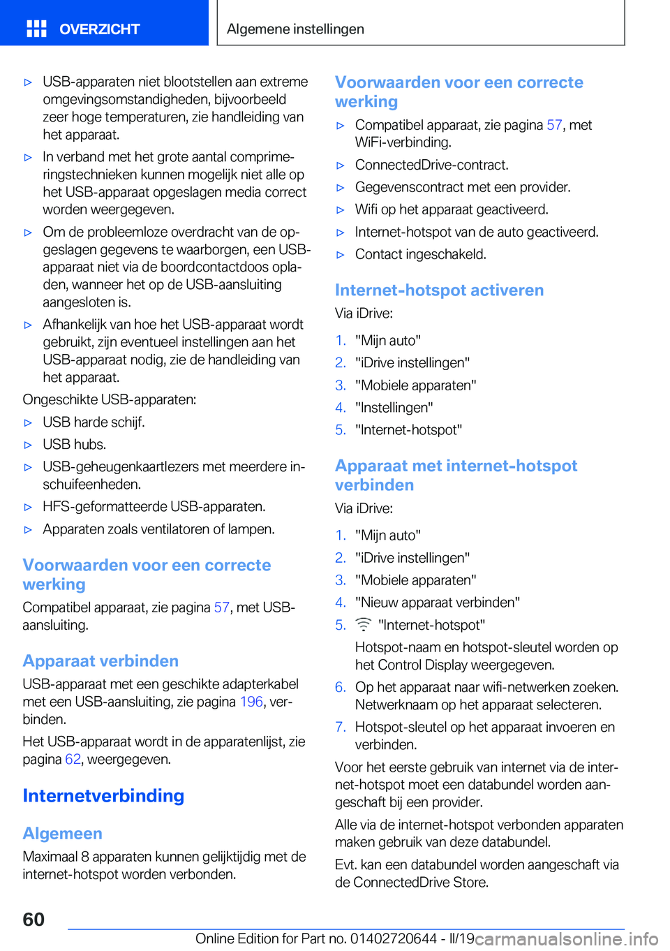 BMW M2 2020  Instructieboekjes (in Dutch) 'x�U�S�B�-�a�p�p�a�r�a�t�e�n��n�i�e�t��b�l�o�o�t�s�t�e�l�l�e�n��a�a�n��e�x�t�r�e�m�e
�o�m�g�e�v�i�n�g�s�o�m�s�t�a�n�d�i�g�h�e�d�e�n�,��b�i�j�v�o�o�r�b�e�e�l�d �z�e�e�r��h�o�g�e��t�e�m�p�e�r