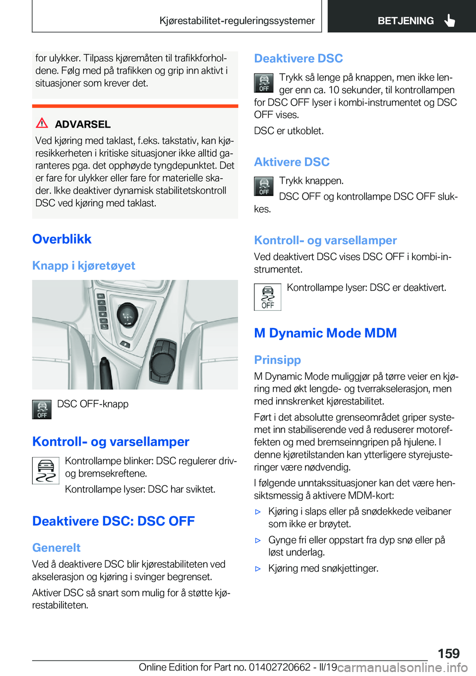 BMW M2 2020  InstruksjonsbØker (in Norwegian) �f�o�r��u�l�y�k�k�e�r�.��T�i�l�p�a�s�s��k�j�