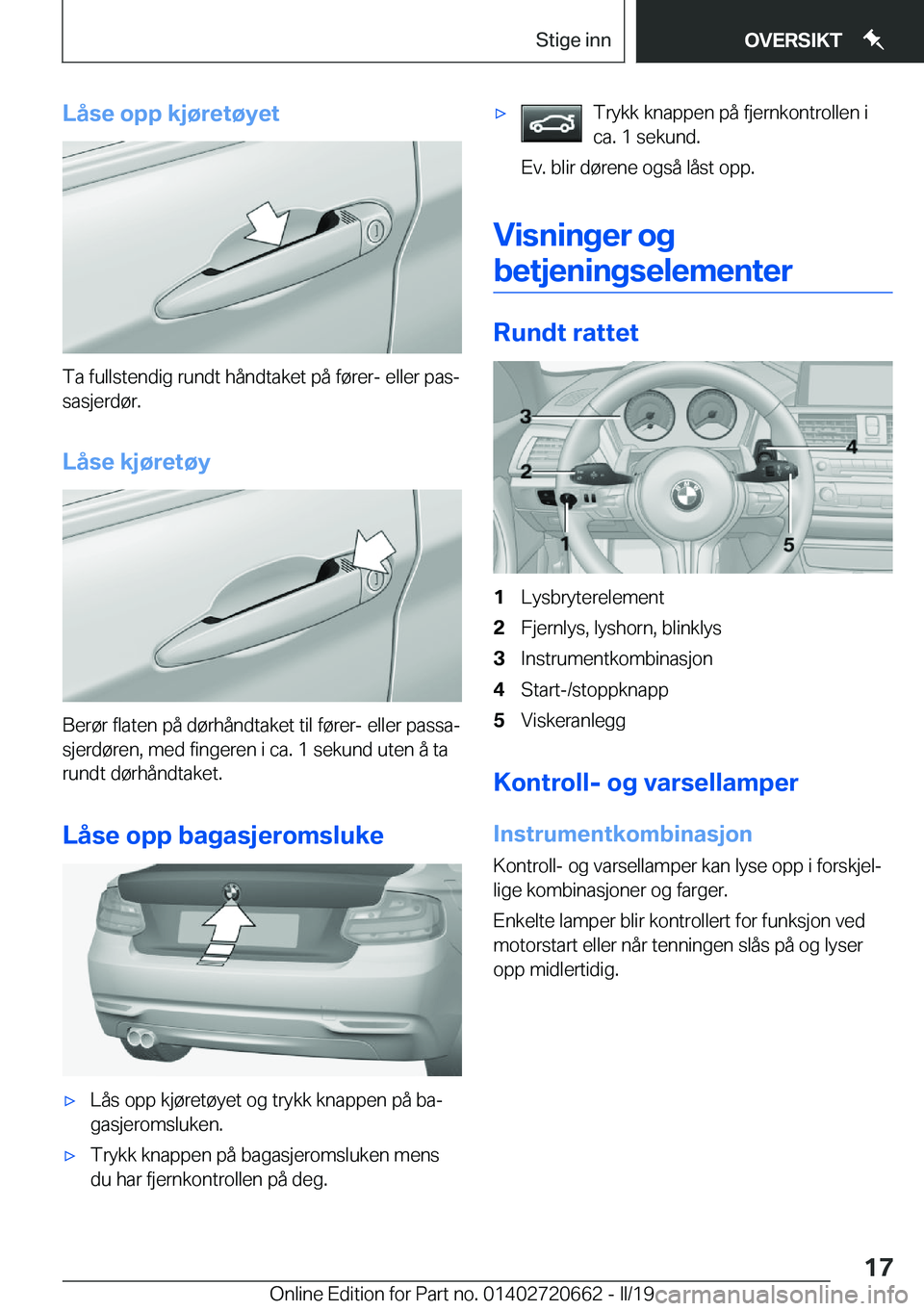 BMW M2 2020  InstruksjonsbØker (in Norwegian) �L�å�s�e��o�p�p��k�j�
