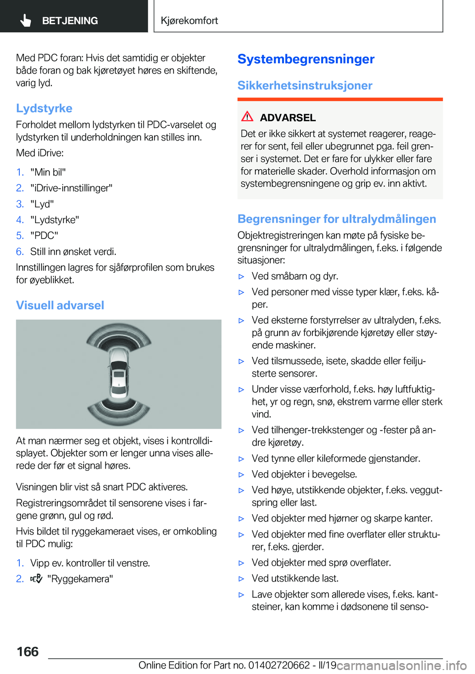 BMW M2 2020  InstruksjonsbØker (in Norwegian) �M�e�d��P�D�C��f�o�r�a�n�:��H�v�i�s��d�e�t��s�a�m�t�i�d�i�g��e�r��o�b�j�e�k�t�e�r
�b�å�d�e��f�o�r�a�n��o�g��b�a�k��k�j�