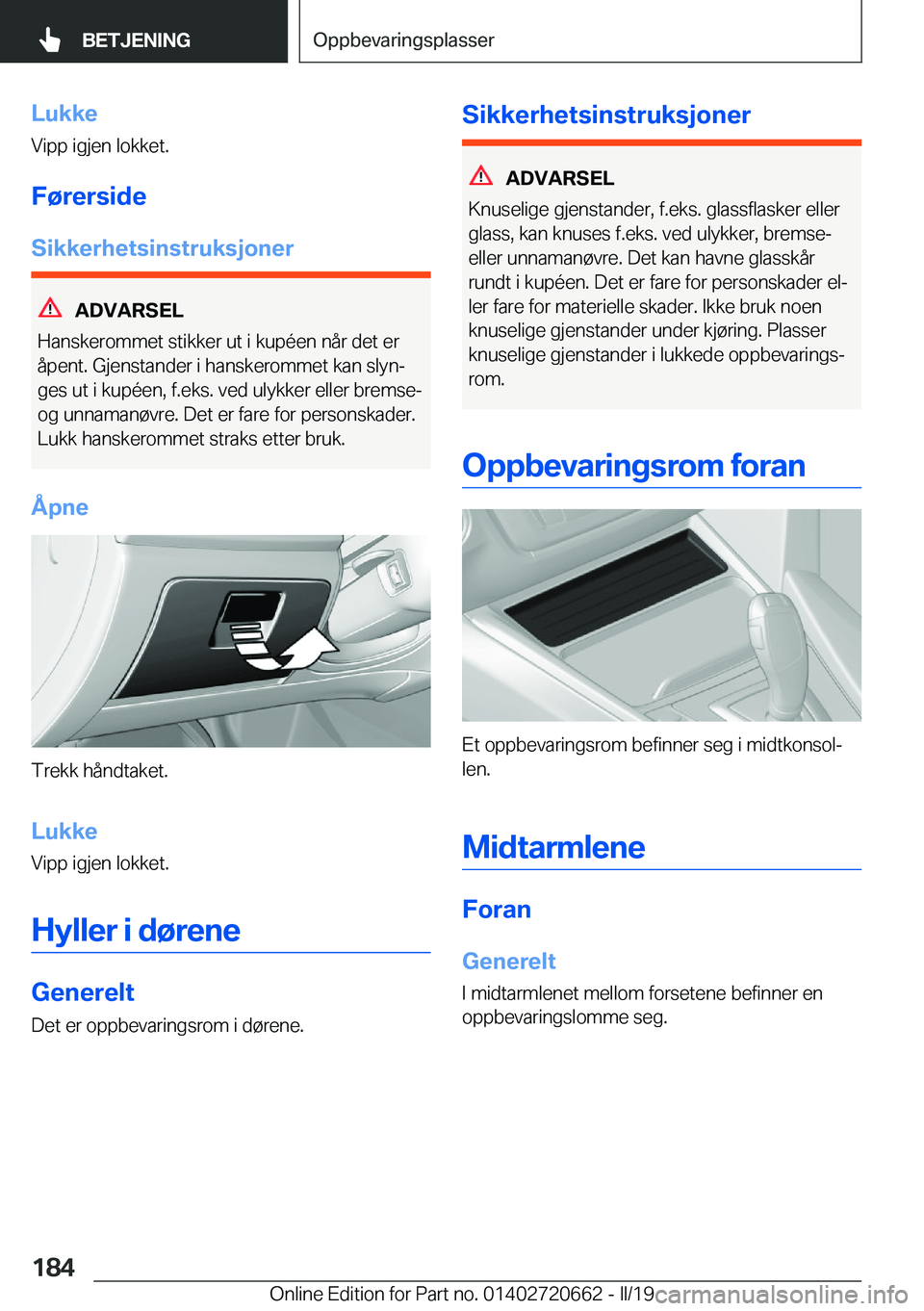 BMW M2 2020  InstruksjonsbØker (in Norwegian) �L�u�k�k�e�V�i�p�p��i�g�j�e�n��l�o�k�k�e�t�.
�F�