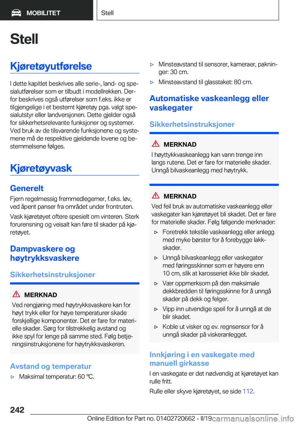BMW M2 2020  InstruksjonsbØker (in Norwegian) �S�t�e�l�l�K�j�