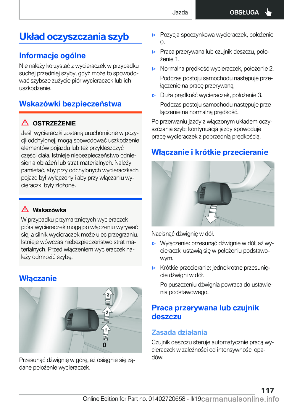 BMW M2 2020  Instrukcja obsługi (in Polish) �U�k�ł�a�d��o�c�z�y�s�z�c�z�a�n�i�a��s�z�y�b
�I�n�f�o�r�m�a�c�j�e��o�g�