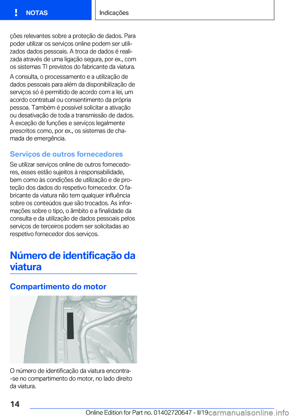 BMW M2 2020  Manual do condutor (in Portuguese) �