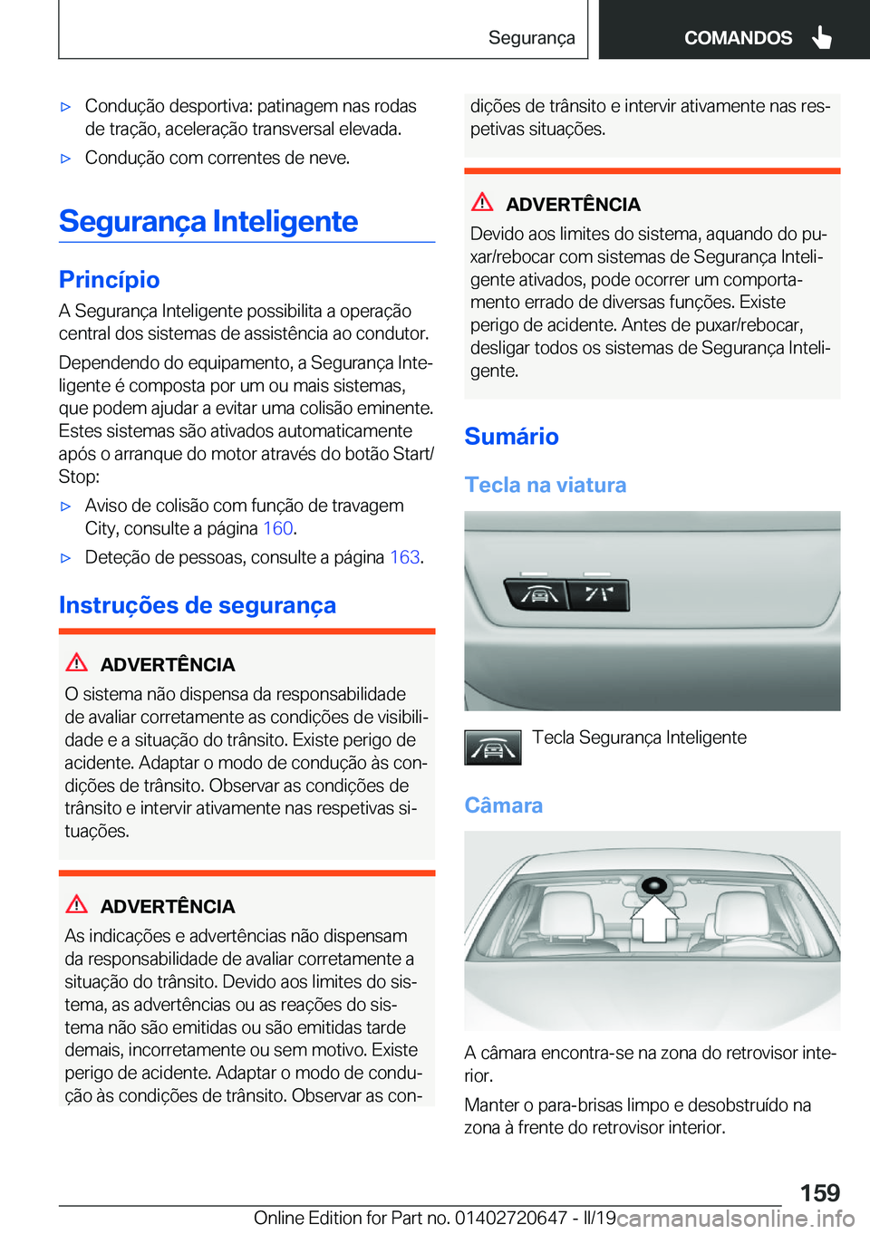 BMW M2 2020  Manual do condutor (in Portuguese) 'x�C�o�n�d�u�