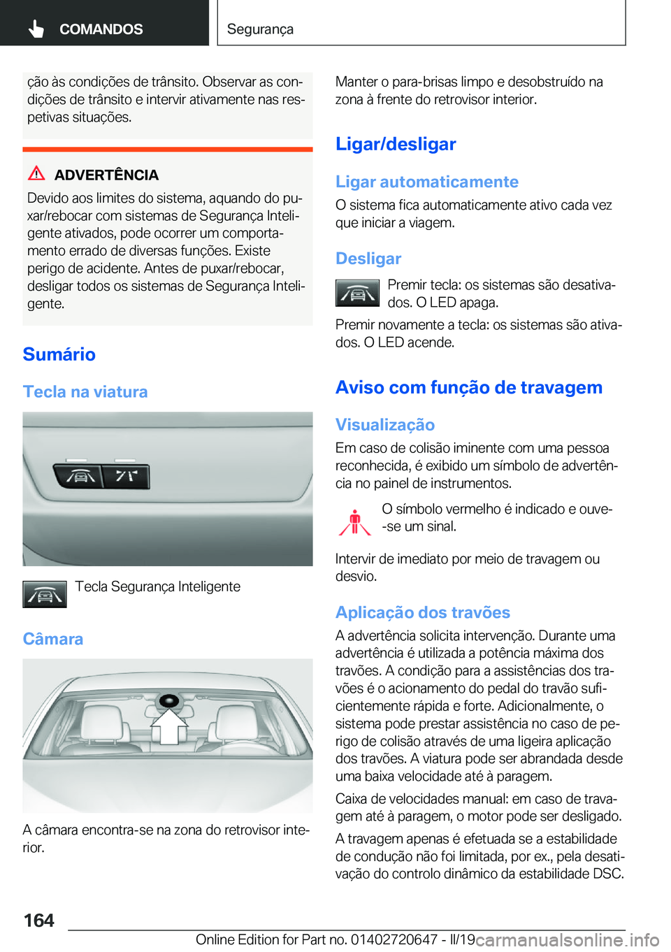 BMW M2 2020  Manual do condutor (in Portuguese) �