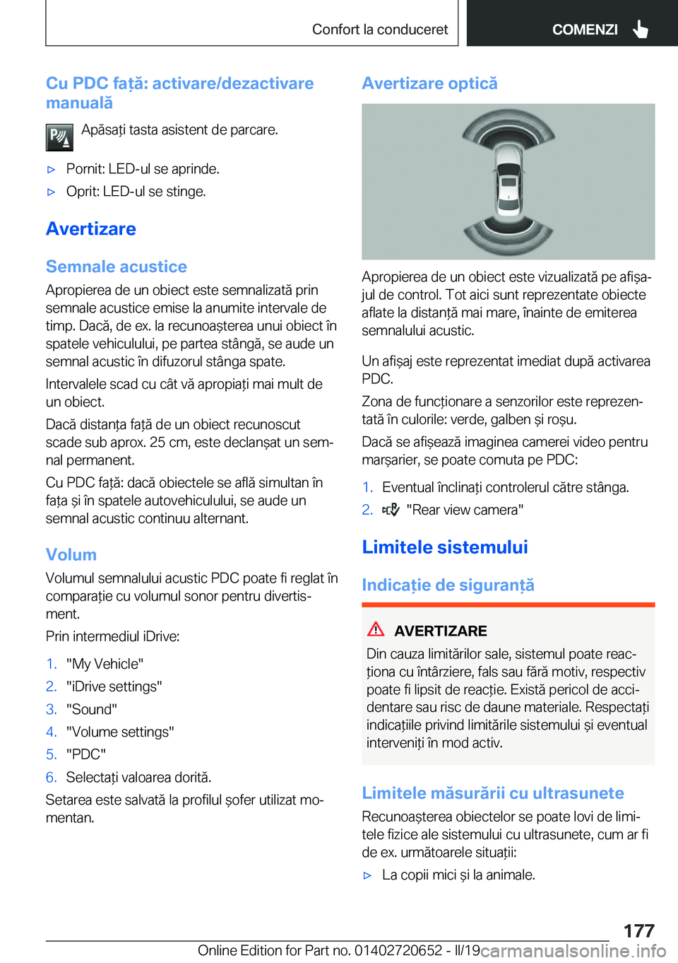 BMW M2 2020  Ghiduri De Utilizare (in Romanian) �C�u��P�D�C��f�a�
