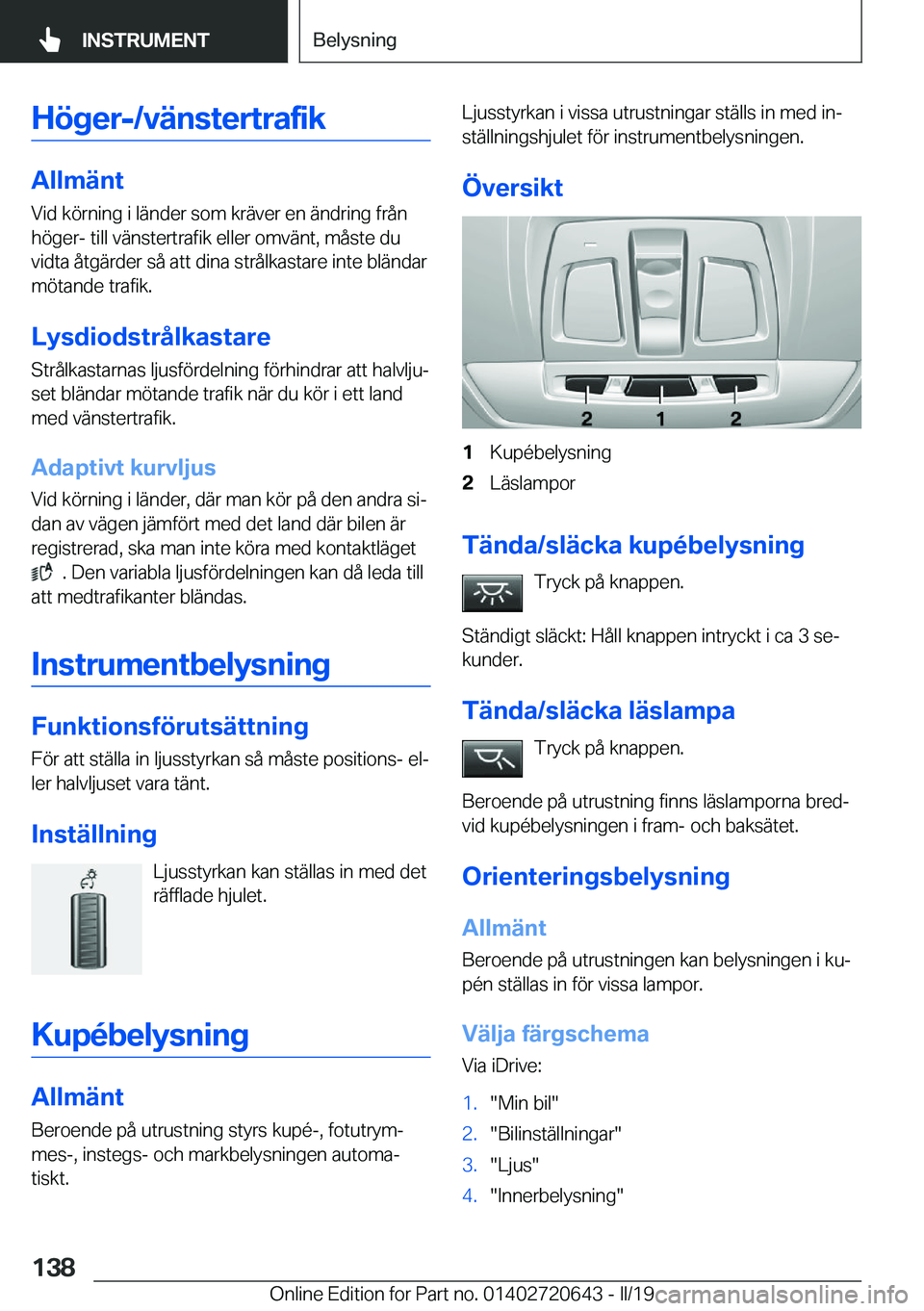 BMW M2 2020  InstruktionsbÖcker (in Swedish) �H�