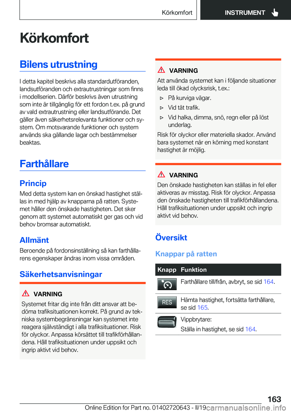 BMW M2 2020  InstruktionsbÖcker (in Swedish) �K�