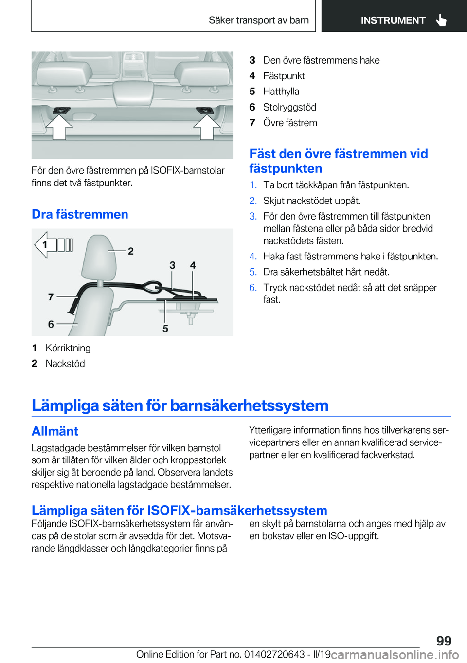 BMW M2 2020  InstruktionsbÖcker (in Swedish) �F�