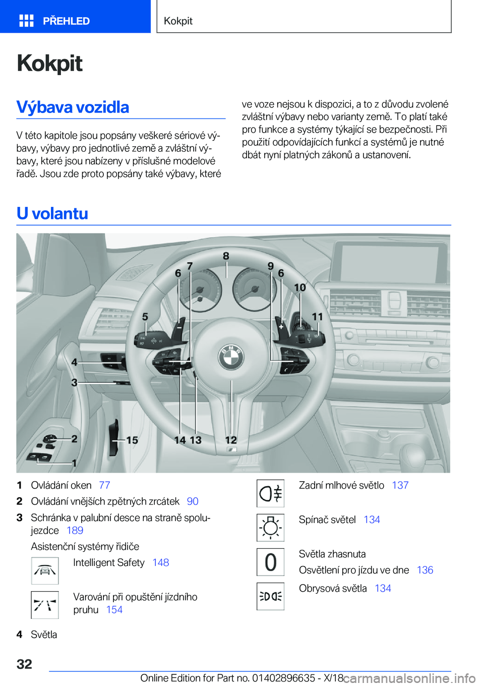 BMW M2 2019  Návod na použití (in Czech) �K�o�k�p�i�t�V�