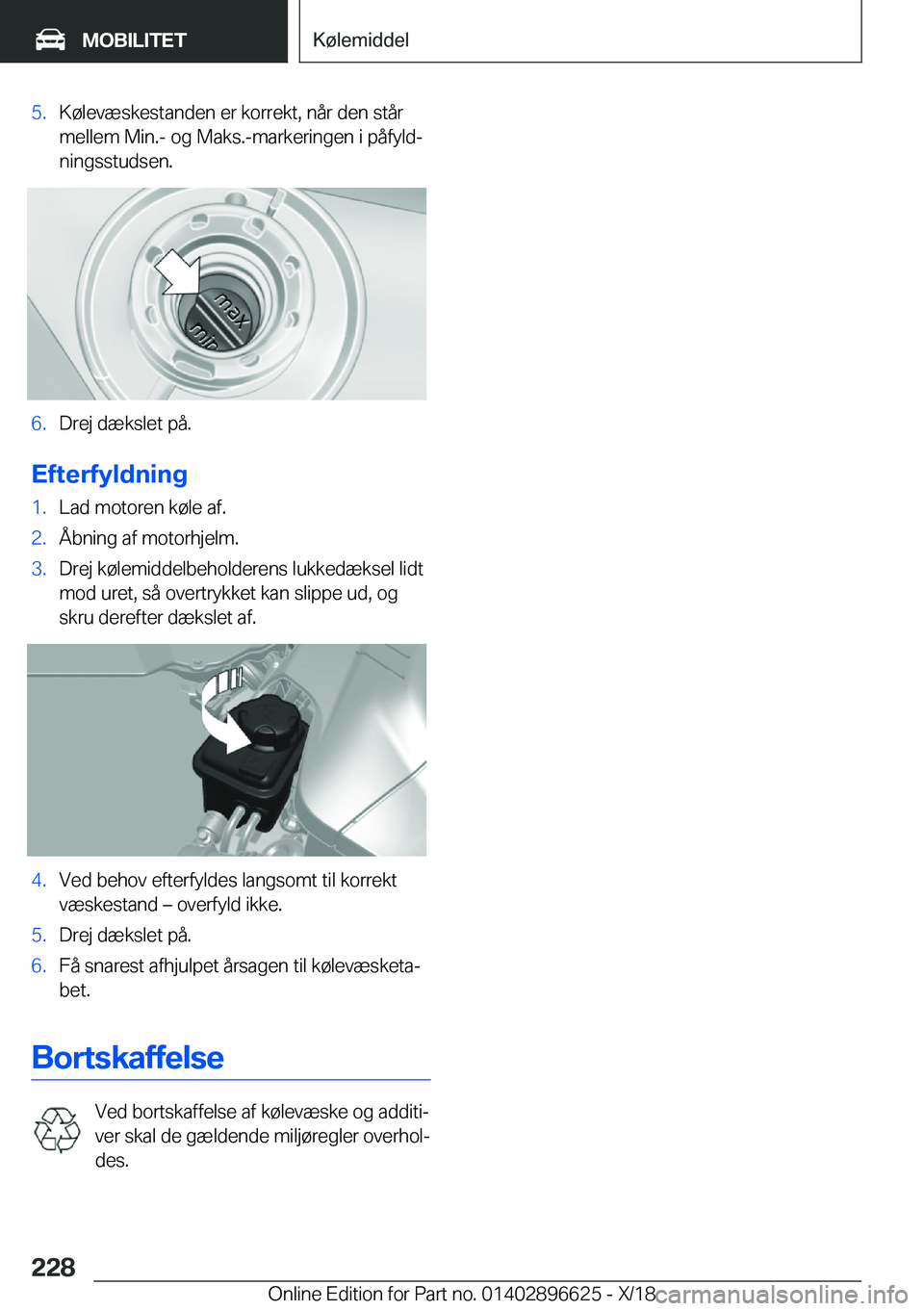 BMW M2 2019  InstruktionsbØger (in Danish) �5�.�K�