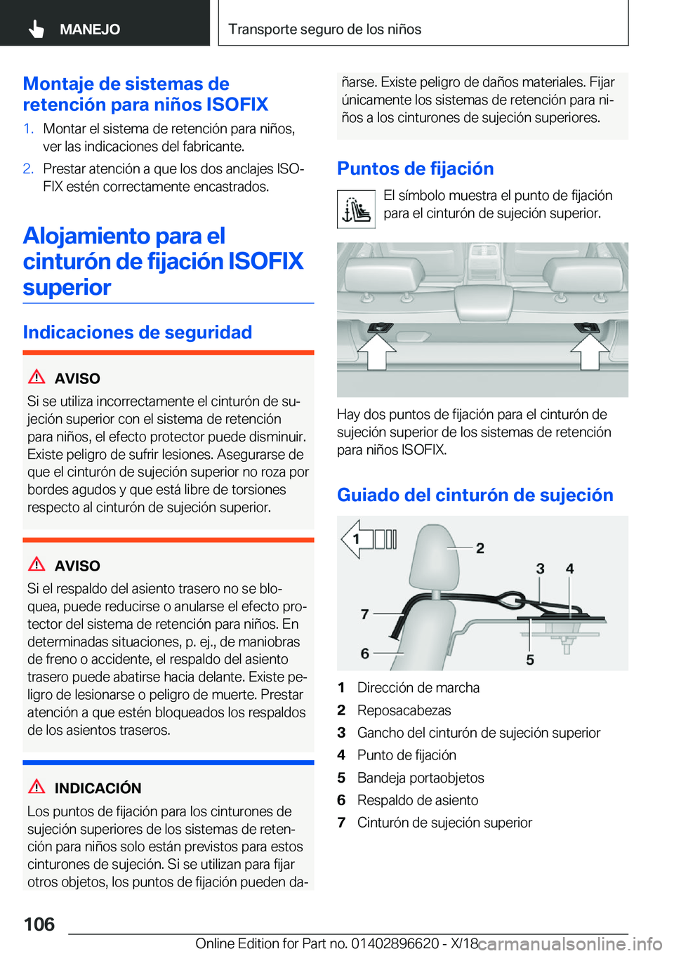 BMW M2 2019  Manuales de Empleo (in Spanish) �M�o�n�t�a�j�e��d�e��s�i�s�t�e�m�a�s��d�e
�r�e�t�e�n�c�i�