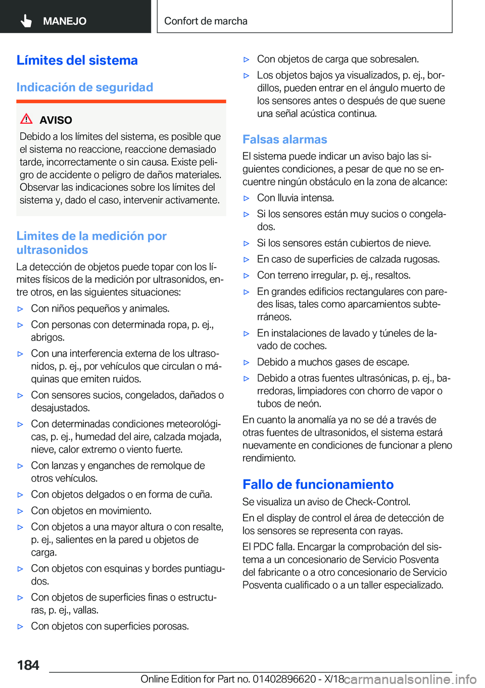 BMW M2 2019  Manuales de Empleo (in Spanish) �L�