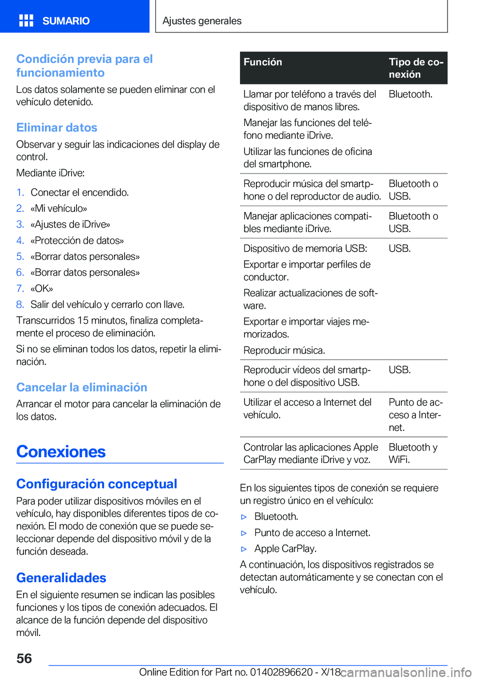 BMW M2 2019  Manuales de Empleo (in Spanish) �C�o�n�d�i�c�i�