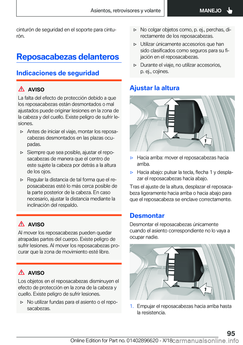 BMW M2 2019  Manuales de Empleo (in Spanish) �c�i�n�t�u�r�