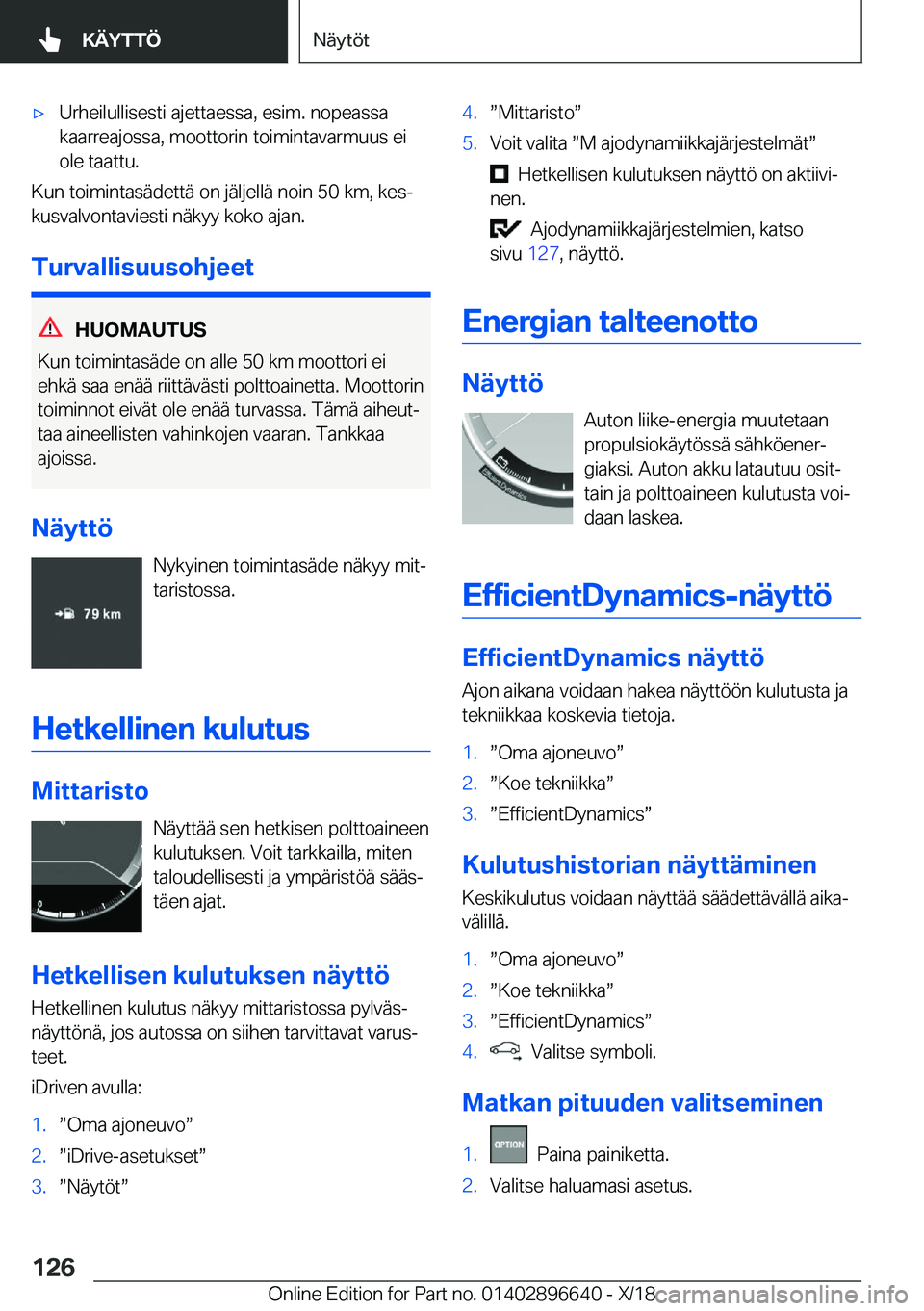 BMW M2 2019  Omistajan Käsikirja (in Finnish) 'x�U�r�h�e�i�l�u�l�l�i�s�e�s�t�i��a�j�e�t�t�a�e�s�s�a�,��e�s�i�m�.��n�o�p�e�a�s�s�a�k�a�a�r�r�e�a�j�o�s�s�a�,��m�o�o�t�t�o�r�i�n��t�o�i�m�i�n�t�a�v�a�r�m�u�u�s��e�i�o�l�e��t�a�a�t�t�u�.
�K�