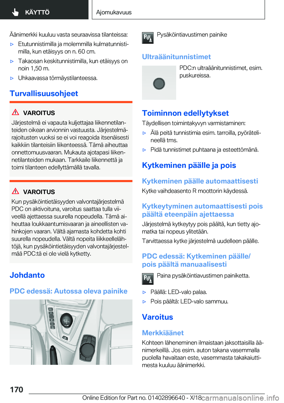 BMW M2 2019  Omistajan Käsikirja (in Finnish) �
