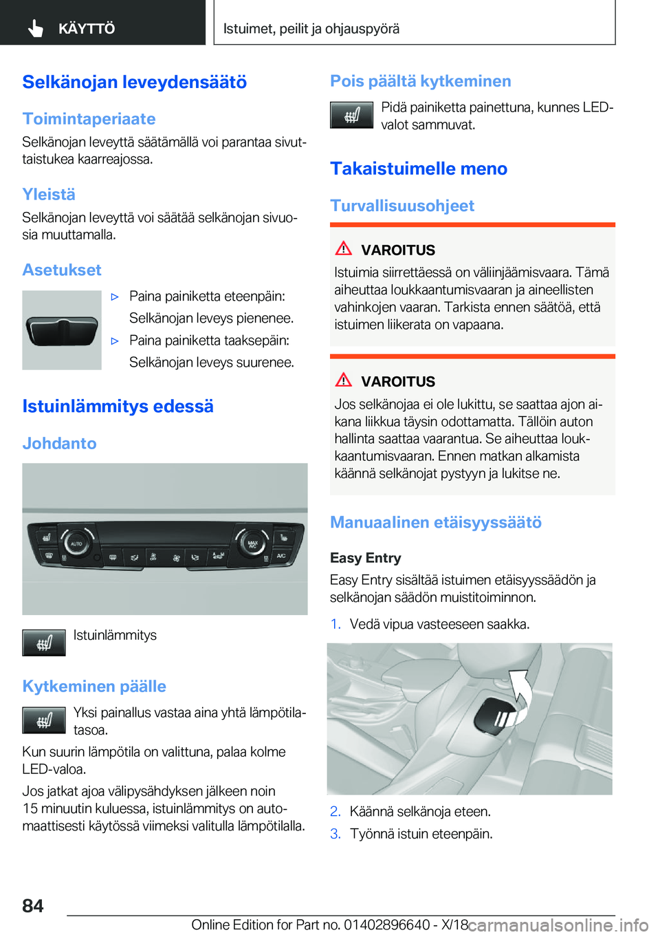 BMW M2 2019  Omistajan Käsikirja (in Finnish) �S�e�l�k�