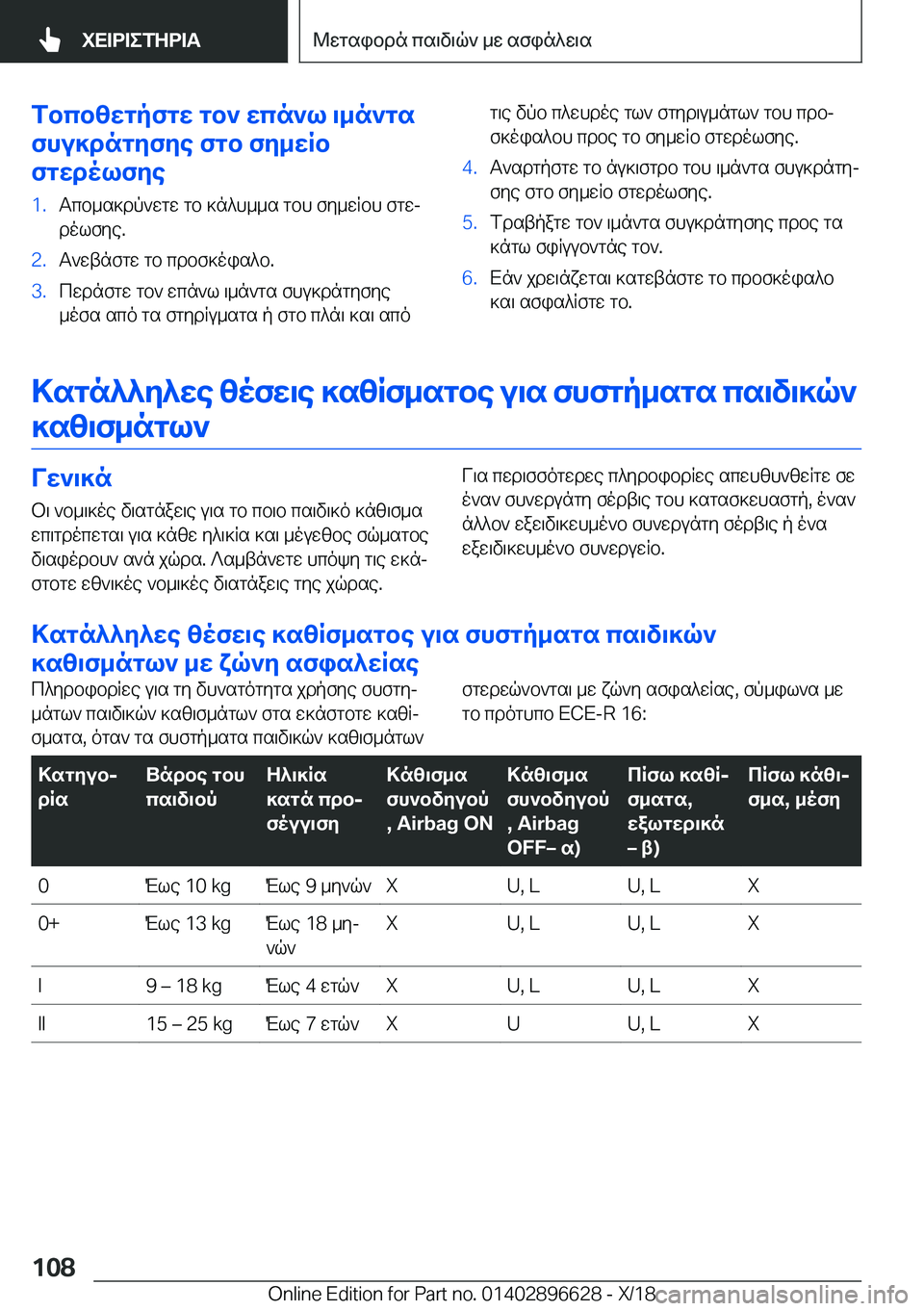 BMW M2 2019  ΟΔΗΓΌΣ ΧΡΉΣΗΣ (in Greek) fbcb[XgpfgX�gb`�Xcn`l�\_n`gs
fhu]dngZfZe�fgb�fZ_XRb
fgXdolfZe�1�.Tcb_s]dp`wgw�gb�]n^h__s�gbh�fy_wRbh�fg