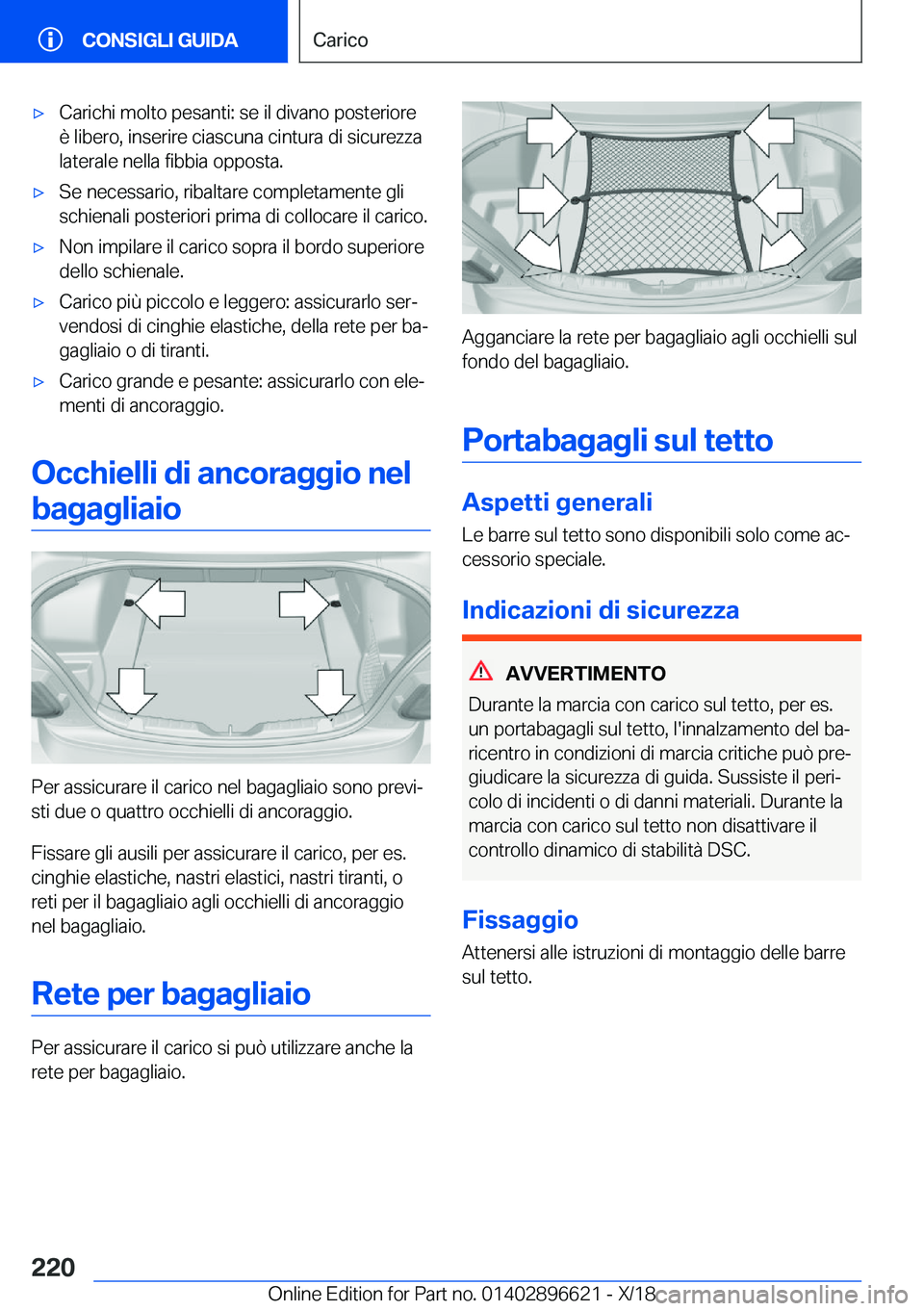 BMW M2 2019  Libretti Di Uso E manutenzione (in Italian) 'x�C�a�r�i�c�h�i��m�o�l�t�o��p�e�s�a�n�t�i�:��s�e��i�l��d�i�v�a�n�o��p�o�s�t�e�r�i�o�r�e
�è��l�i�b�e�r�o�,��i�n�s�e�r�i�r�e��c�i�a�s�c�u�n�a��c�i�n�t�u�r�a��d�i��s�i�c�u�r�e�z�z�a �l�