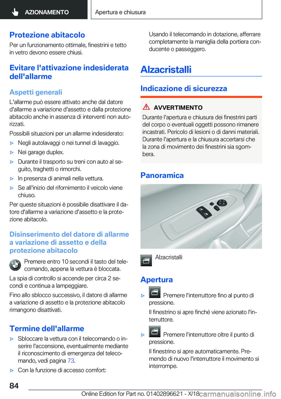 BMW M2 2019  Libretti Di Uso E manutenzione (in Italian) �P�r�o�t�e�z�i�o�n�e��a�b�i�t�a�c�o�l�o�P�e�r��u�n��f�u�n�z�i�o�n�a�m�e�n�t�o��o�t�t�i�m�a�l�e�,��f�i�n�e�s�t�r�i�n�i��e��t�e�t�t�o�i�n��v�e�t�r�o��d�e�v�o�n�o��e�s�s�e�r�e��c�h�i�u�s�i�.
�