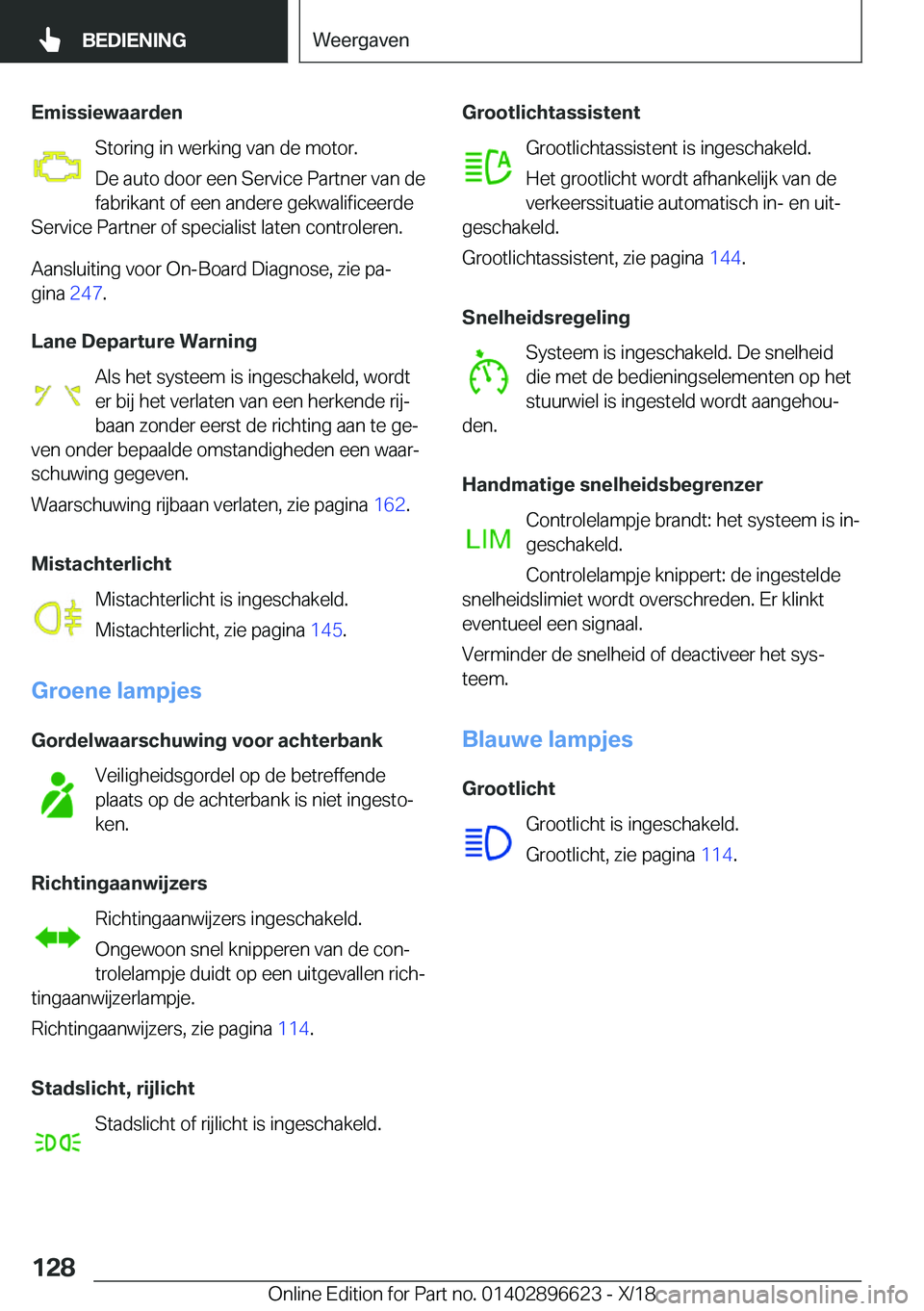BMW M2 2019  Instructieboekjes (in Dutch) �E�m�i�s�s�i�e�w�a�a�r�d�e�n�S�t�o�r�i�n�g��i�n��w�e�r�k�i�n�g��v�a�n��d�e��m�o�t�o�r�.
�D�e��a�u�t�o��d�o�o�r��e�e�n��S�e�r�v�i�c�e��P�a�r�t�n�e�r��v�a�n��d�e
�f�a�b�r�i�k�a�n�t��o�f��e