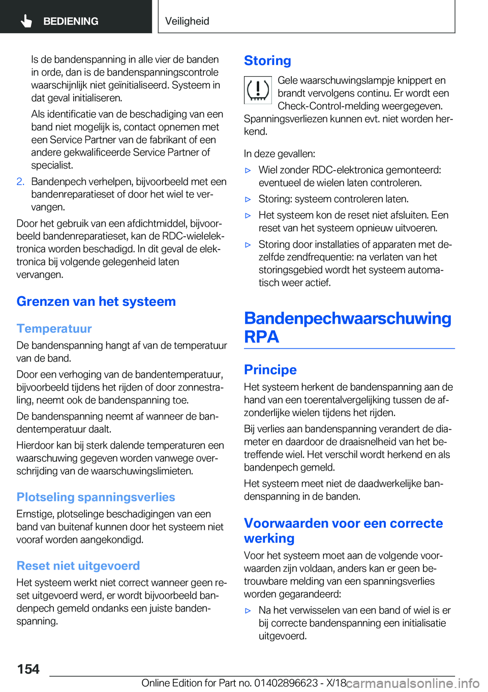 BMW M2 2019  Instructieboekjes (in Dutch) �I�s��d�e��b�a�n�d�e�n�s�p�a�n�n�i�n�g��i�n��a�l�l�e��v�i�e�r��d�e��b�a�n�d�e�n
�i�n��o�r�d�e�,��d�a�n��i�s��d�e��b�a�n�d�e�n�s�p�a�n�n�i�n�g�s�c�o�n�t�r�o�l�e
�w�a�a�r�s�c�h�i�j�n�l�i�j�k