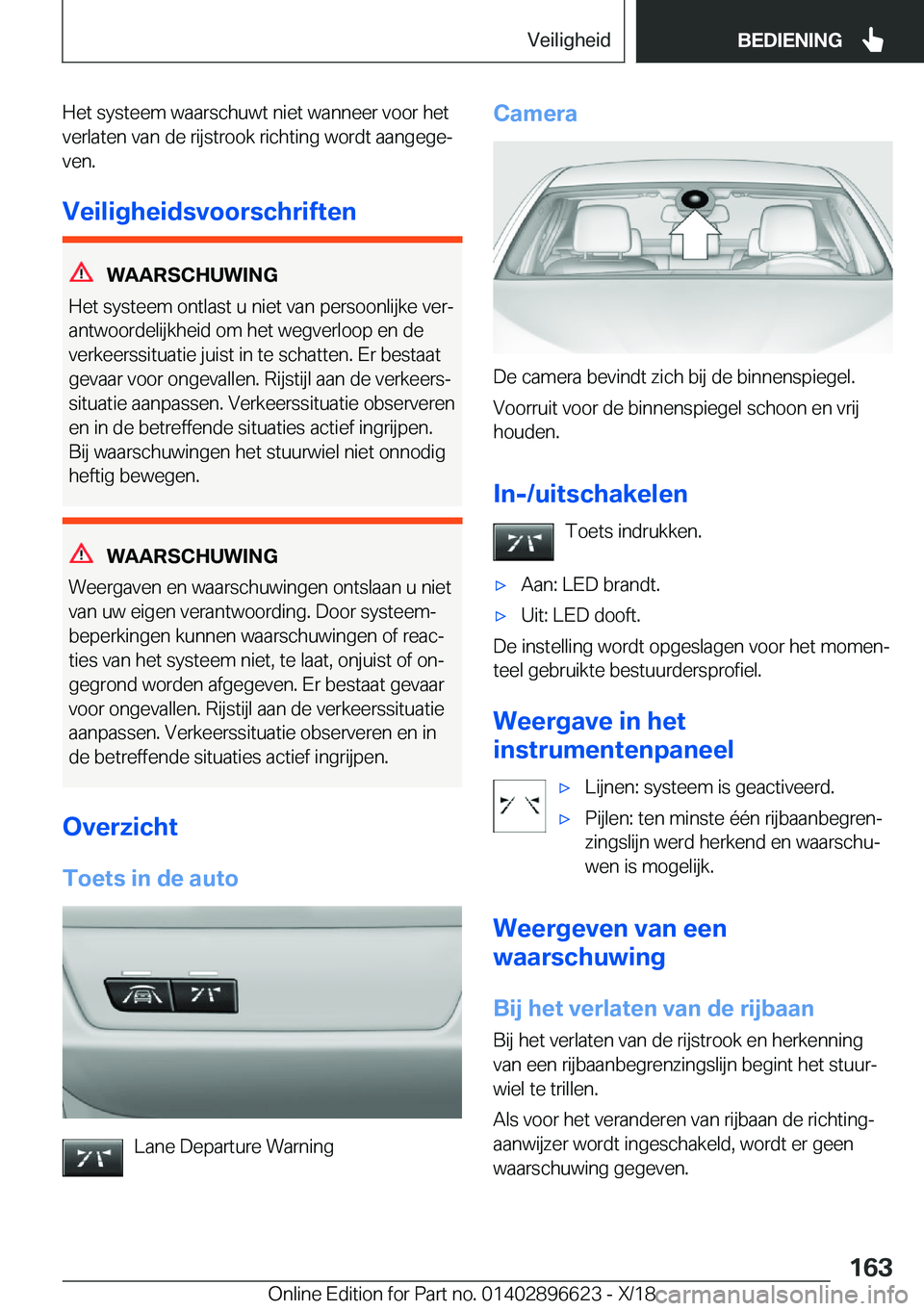BMW M2 2019  Instructieboekjes (in Dutch) �H�e�t��s�y�s�t�e�e�m��w�a�a�r�s�c�h�u�w�t��n�i�e�t��w�a�n�n�e�e�r��v�o�o�r��h�e�t�v�e�r�l�a�t�e�n��v�a�n��d�e��r�i�j�s�t�r�o�o�k��r�i�c�h�t�i�n�g��w�o�r�d�t��a�a�n�g�e�g�ej�v�e�n�.
�V�e�