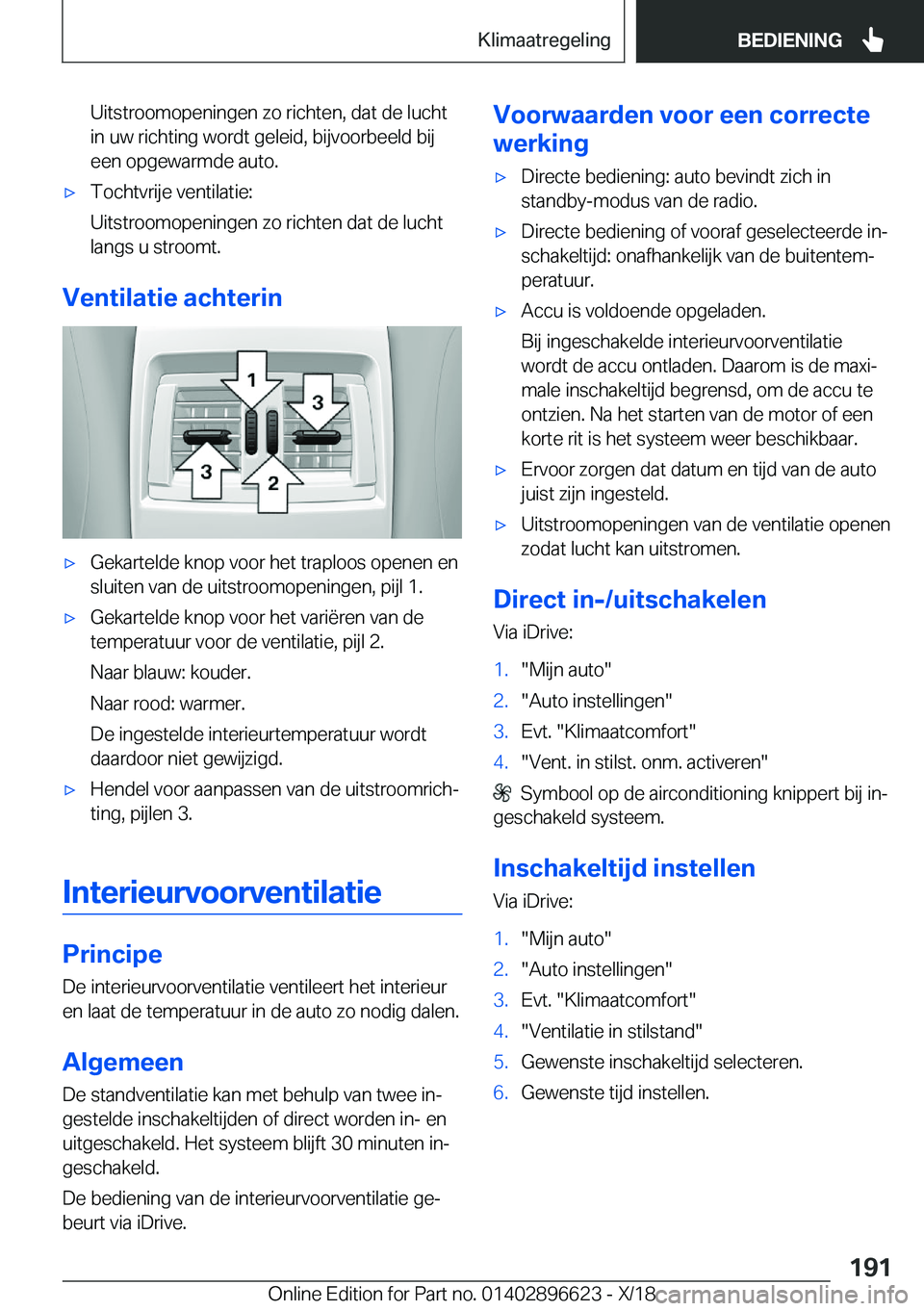BMW M2 2019  Instructieboekjes (in Dutch) �U�i�t�s�t�r�o�o�m�o�p�e�n�i�n�g�e�n��z�o��r�i�c�h�t�e�n�,��d�a�t��d�e��l�u�c�h�t�i�n��u�w��r�i�c�h�t�i�n�g��w�o�r�d�t��g�e�l�e�i�d�,��b�i�j�v�o�o�r�b�e�e�l�d��b�i�j
�e�e�n��o�p�g�e�w�a�r�