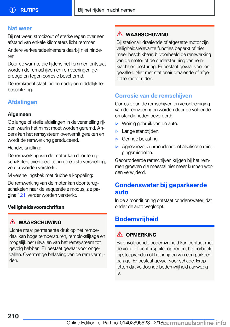 BMW M2 2019  Instructieboekjes (in Dutch) �N�a�t��w�e�e�r
�B�i�j��n�a�t��w�e�e�r�,��s�t�r�o�o�i�z�o�u�t��o�f��s�t�e�r�k�e��r�e�g�e�n��o�v�e�r��e�e�n
�a�f�s�t�a�n�d��v�a�n��e�n�k�e�l�e��k�i�l�o�m�e�t�e�r�s��l�i�c�h�t��r�e�m�m�e�n