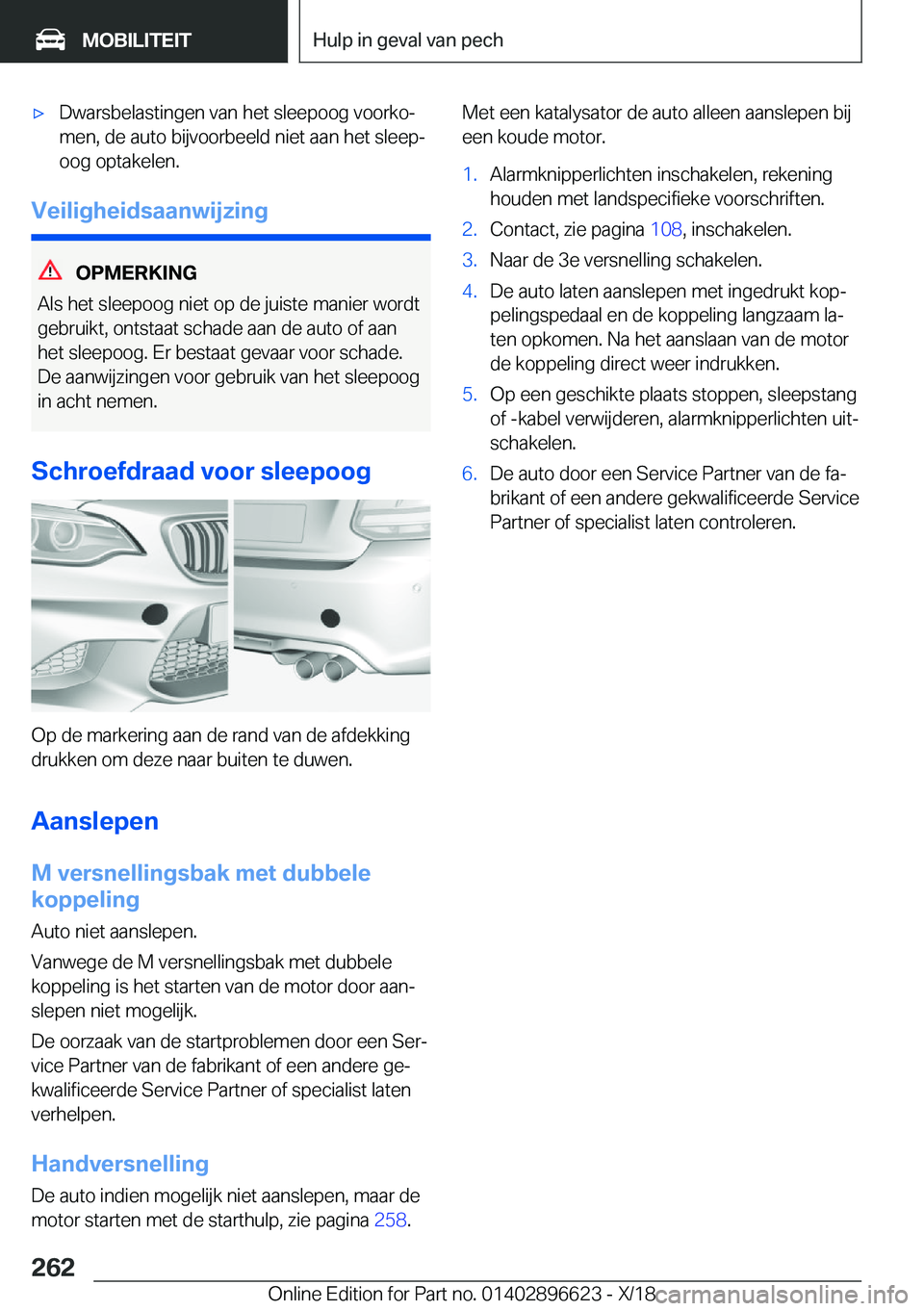 BMW M2 2019  Instructieboekjes (in Dutch) 'x�D�w�a�r�s�b�e�l�a�s�t�i�n�g�e�n��v�a�n��h�e�t��s�l�e�e�p�o�o�g��v�o�o�r�k�oj�m�e�n�,��d�e��a�u�t�o��b�i�j�v�o�o�r�b�e�e�l�d��n�i�e�t��a�a�n��h�e�t��s�l�e�e�pj
�o�o�g��o�p�t�a�k�e�