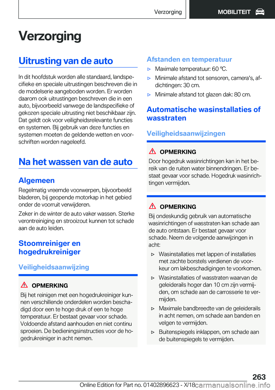 BMW M2 2019  Instructieboekjes (in Dutch) �V�e�r�z�o�r�g�i�n�g�U�i�t�r�u�s�t�i�n�g��v�a�n��d�e��a�u�t�o
�I�n��d�i�t��h�o�o�f�d�s�t�u�k��w�o�r�d�e�n��a�l�l�e��s�t�a�n�d�a�a�r�d�,��l�a�n�d�s�p�ej�c�i�f�i�e�k�e��e�n��s�p�e�c�i�a�l�e�