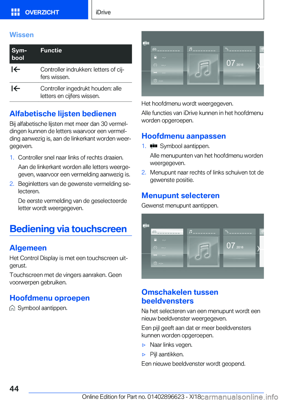 BMW M2 2019  Instructieboekjes (in Dutch) �W�i�s�s�e�n�S�y�mj
�b�o�o�l�F�u�n�c�t�i�e��C�o�n�t�r�o�l�l�e�r��i�n�d�r�u�k�k�e�n�:��l�e�t�t�e�r�s��o�f��c�i�jj
�f�e�r�s��w�i�s�s�e�n�.��C�o�n�t�r�o�l�l�e�r��i�n�g�e�d�r�u�k�t��h�o�u�d�e�n