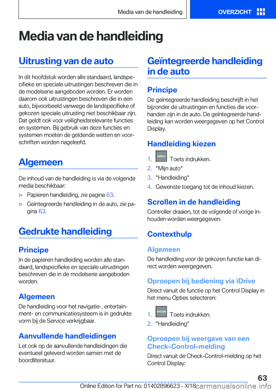 BMW M2 2019  Instructieboekjes (in Dutch) �M�e�d�i�a��v�a�n��d�e��h�a�n�d�l�e�i�d�i�n�g�U�i�t�r�u�s�t�i�n�g��v�a�n��d�e��a�u�t�o
�I�n��d�i�t��h�o�o�f�d�s�t�u�k��w�o�r�d�e�n��a�l�l�e��s�t�a�n�d�a�a�r�d�,��l�a�n�d�s�p�ej�c�i�f�i�e�