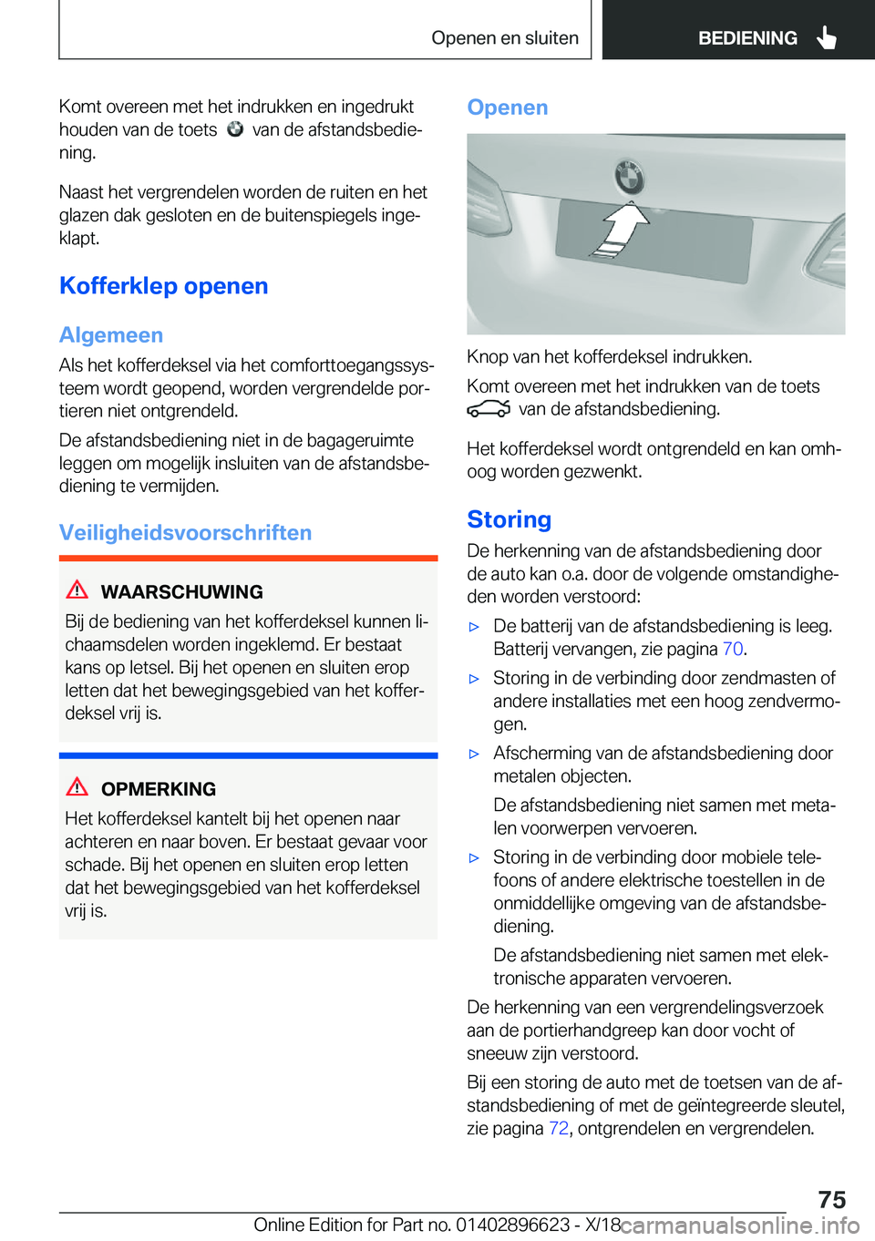 BMW M2 2019  Instructieboekjes (in Dutch) �K�o�m�t��o�v�e�r�e�e�n��m�e�t��h�e�t��i�n�d�r�u�k�k�e�n��e�n��i�n�g�e�d�r�u�k�t
�h�o�u�d�e�n��v�a�n��d�e��t�o�e�t�s��
���v�a�n��d�e��a�f�s�t�a�n�d�s�b�e�d�i�ej
�n�i�n�g�.
�N�a�a�s�t�
