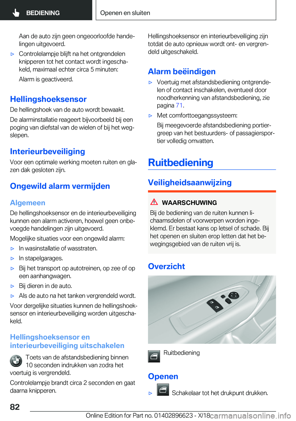 BMW M2 2019  Instructieboekjes (in Dutch) �A�a�n��d�e��a�u�t�o��z�i�j�n��g�e�e�n��o�n�g�e�o�o�r�l�o�o�f�d�e��h�a�n�d�ej
�l�i�n�g�e�n��u�i�t�g�e�v�o�e�r�d�.'x�C�o�n�t�r�o�l�e�l�a�m�p�j�e��b�l�i�j�f�t��n�a��h�e�t��o�n�t�g�r�e�n�