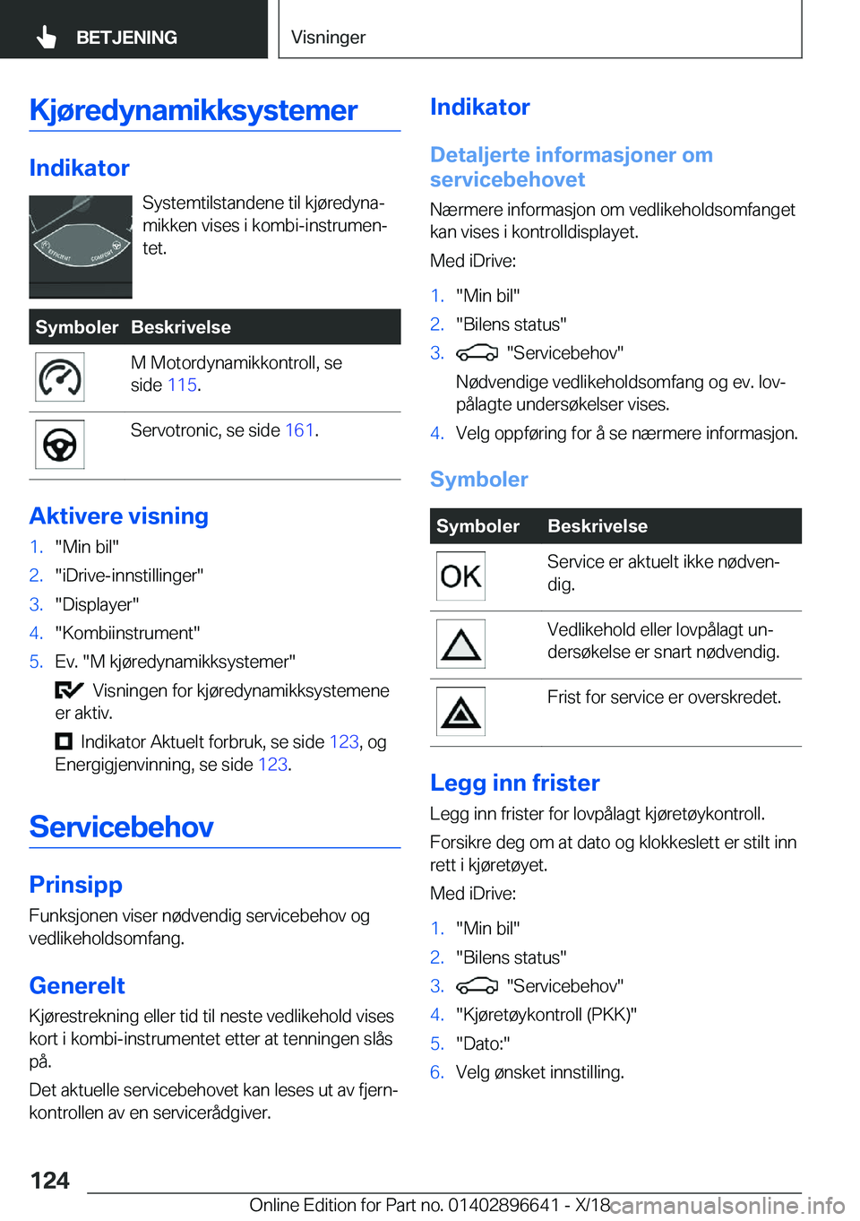 BMW M2 2019  InstruksjonsbØker (in Norwegian) �K�j�